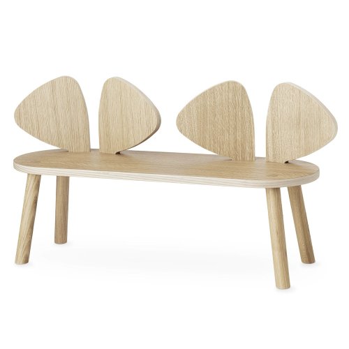 Banc enfant Mouse - Chêne