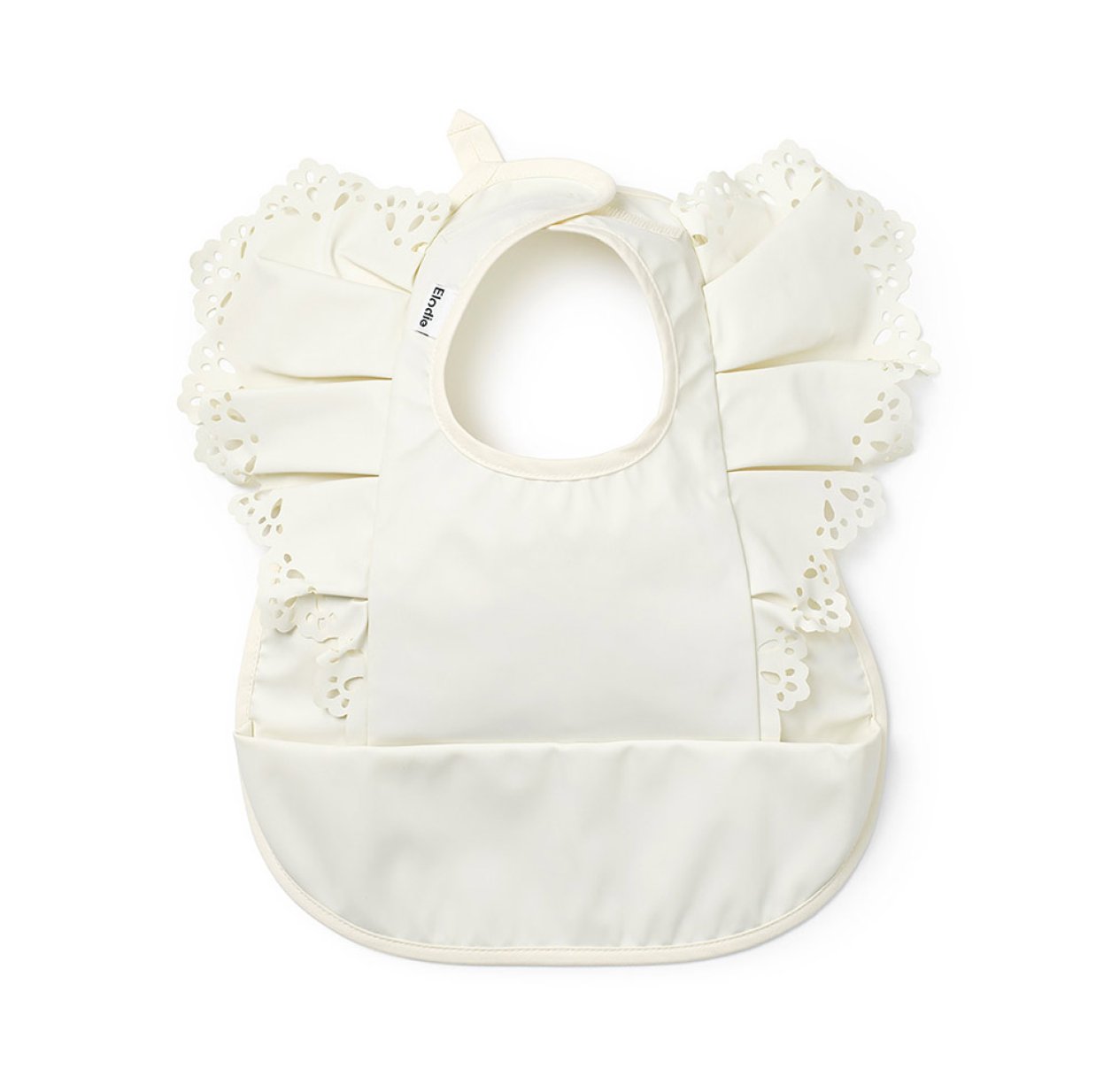 Bavoir Dentelle - Blanc