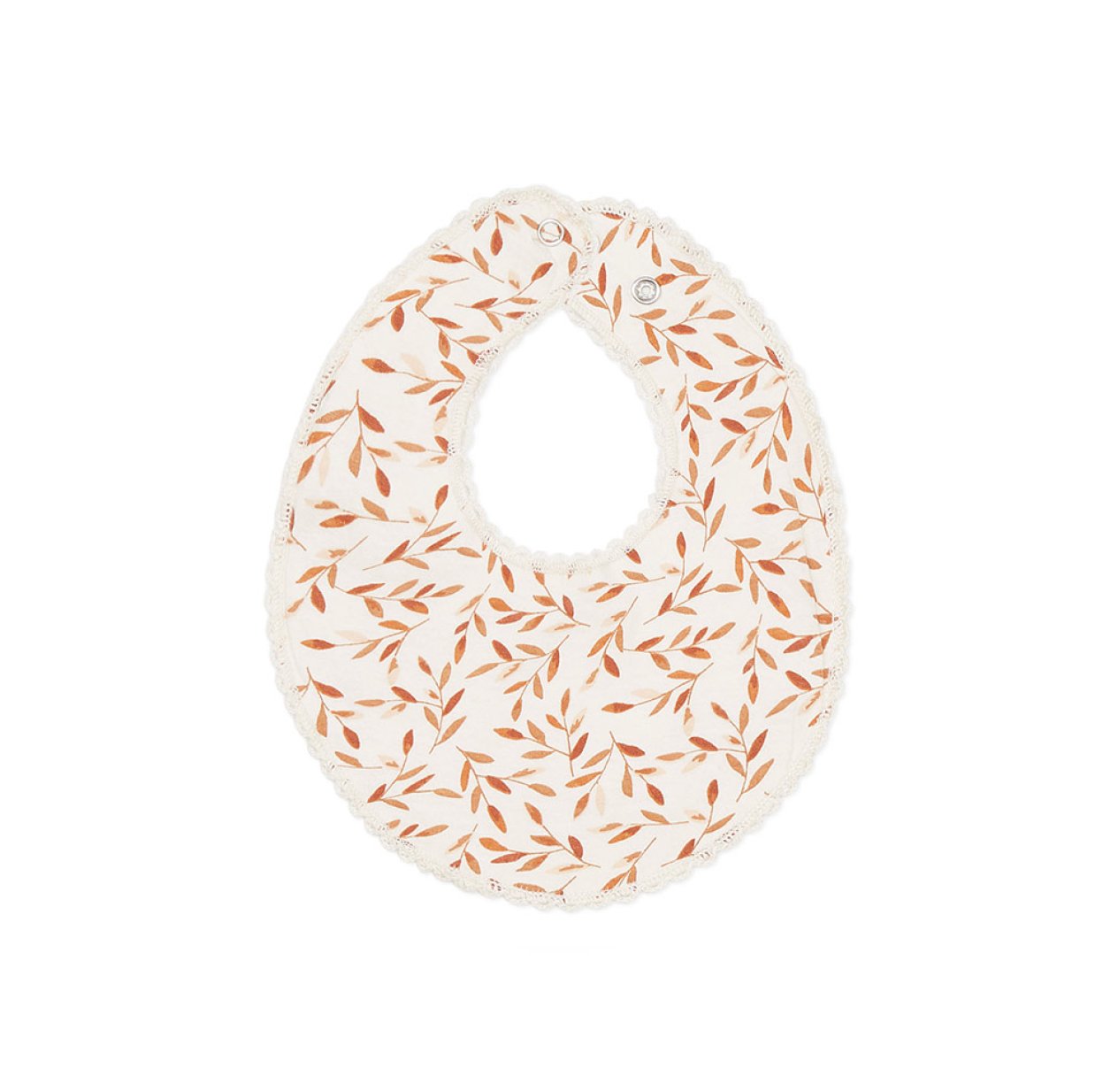 Bavoir de Dentition Caramel Leaves