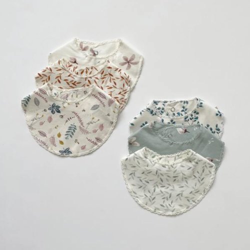 Bavoir de Dentition Green Leaves