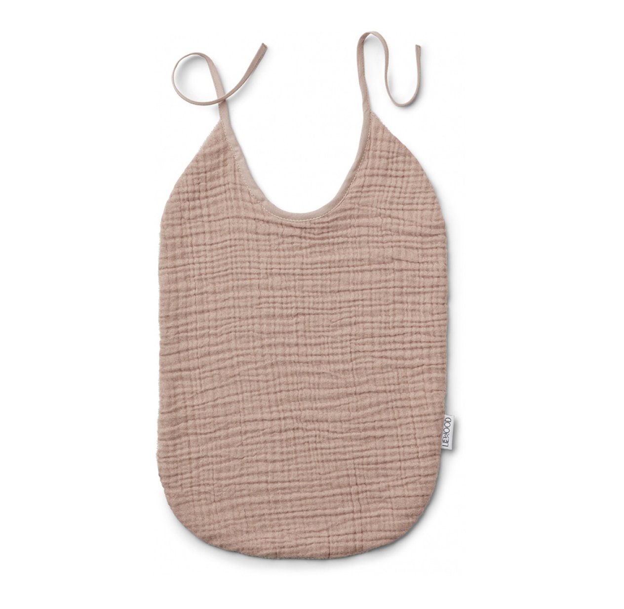 Set de 2 bavoirs Eva - Rose poudré