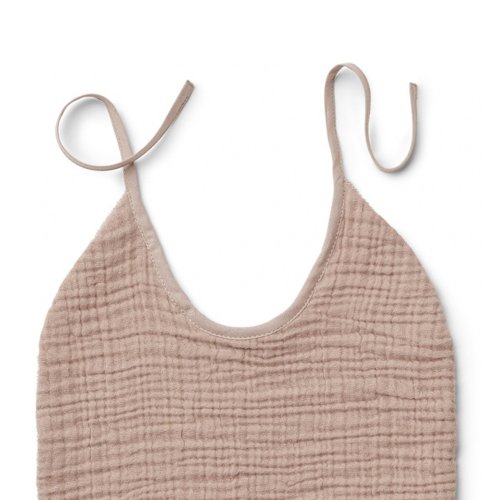 Set de 2 bavoirs Eva - Rose poudré