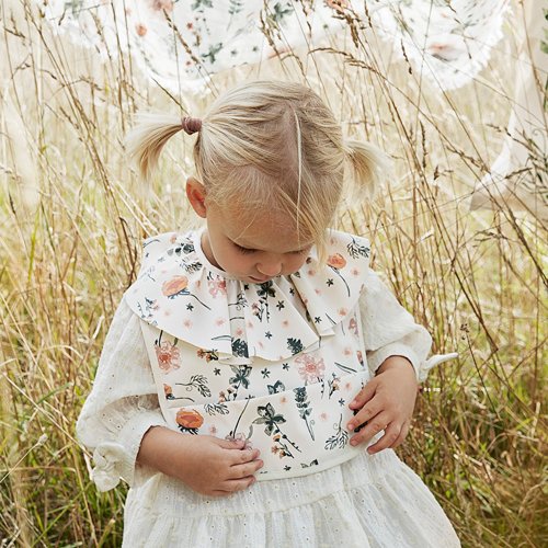 Bavoir Meadow Blossom