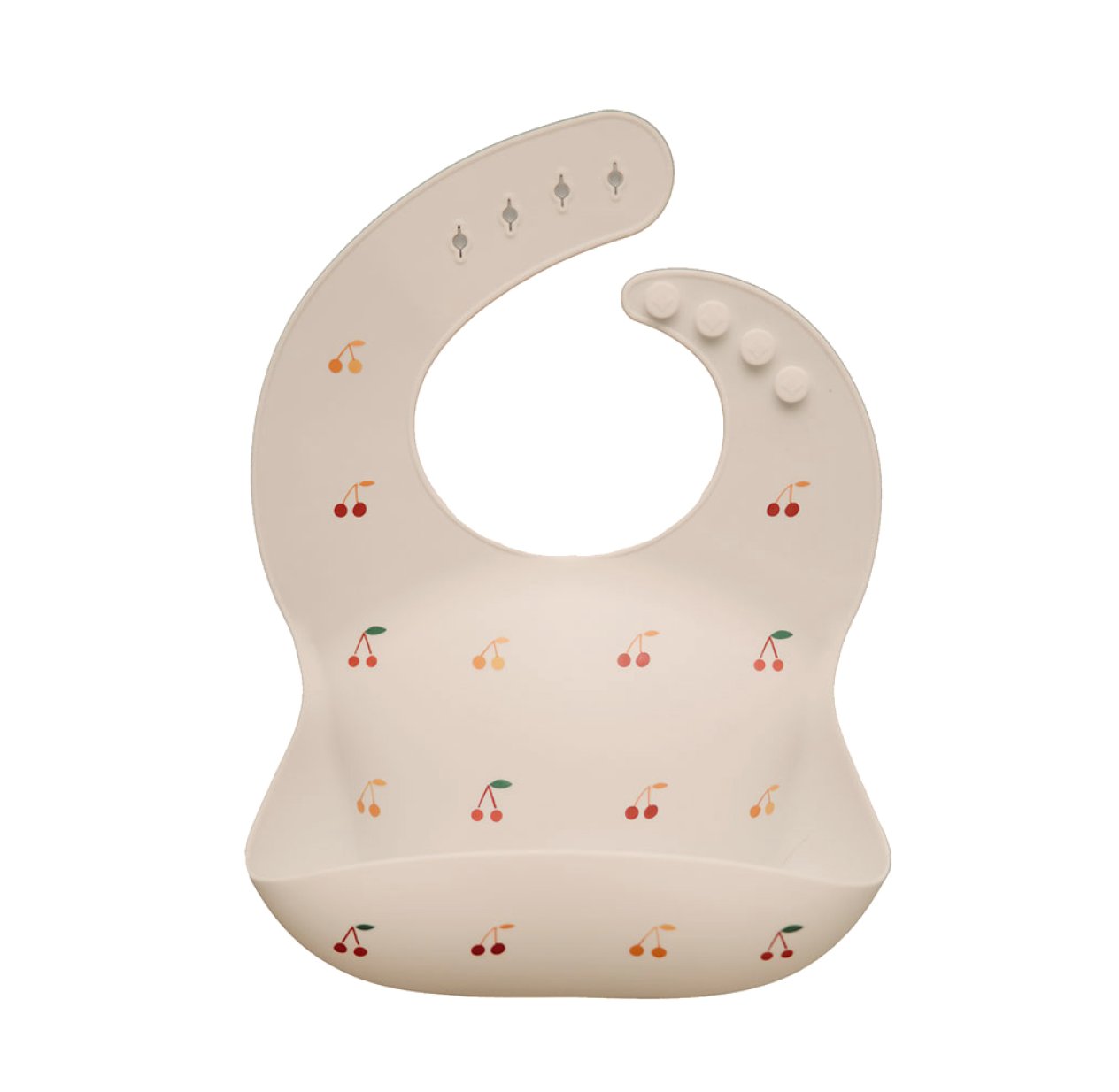Bavoir en Silicone Cerises