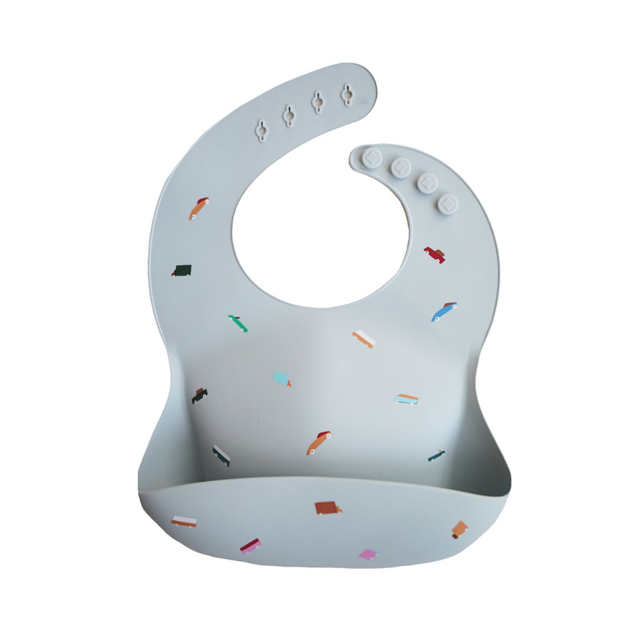 Bavoir en Silicone Voitures