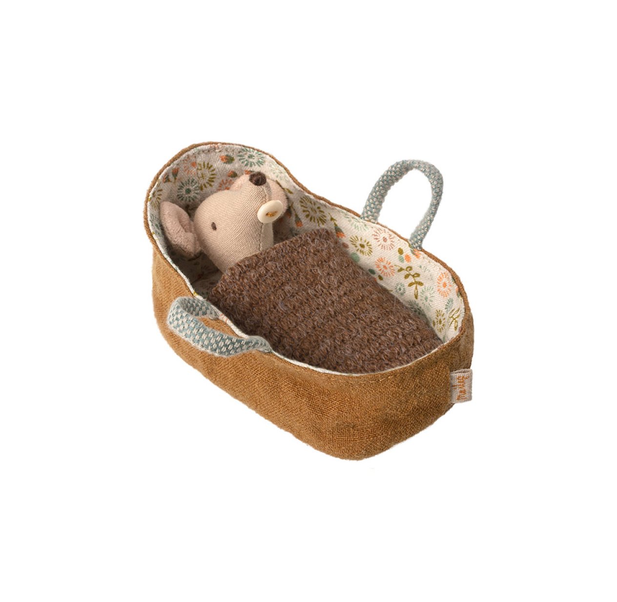 Petite Souris Bébé et son couffin