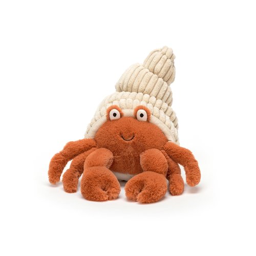 Peluche Herman le bernard l'hermite - Orange