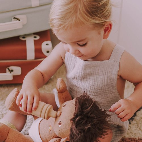 Biberon en bois pour Poupée Dinkum