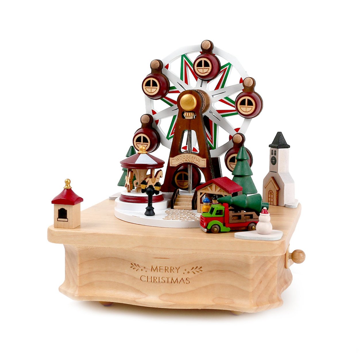 Boîte à Musique Marché de Noël