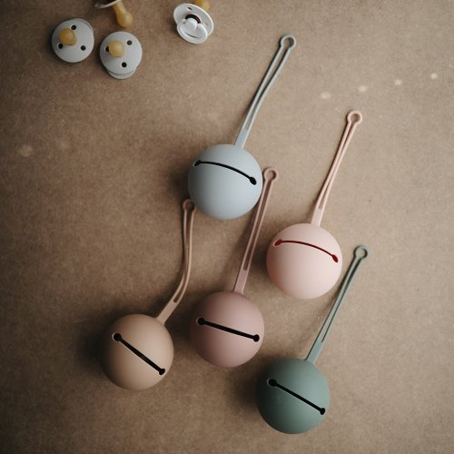 Boîte à Tétine en Silicone - Thym