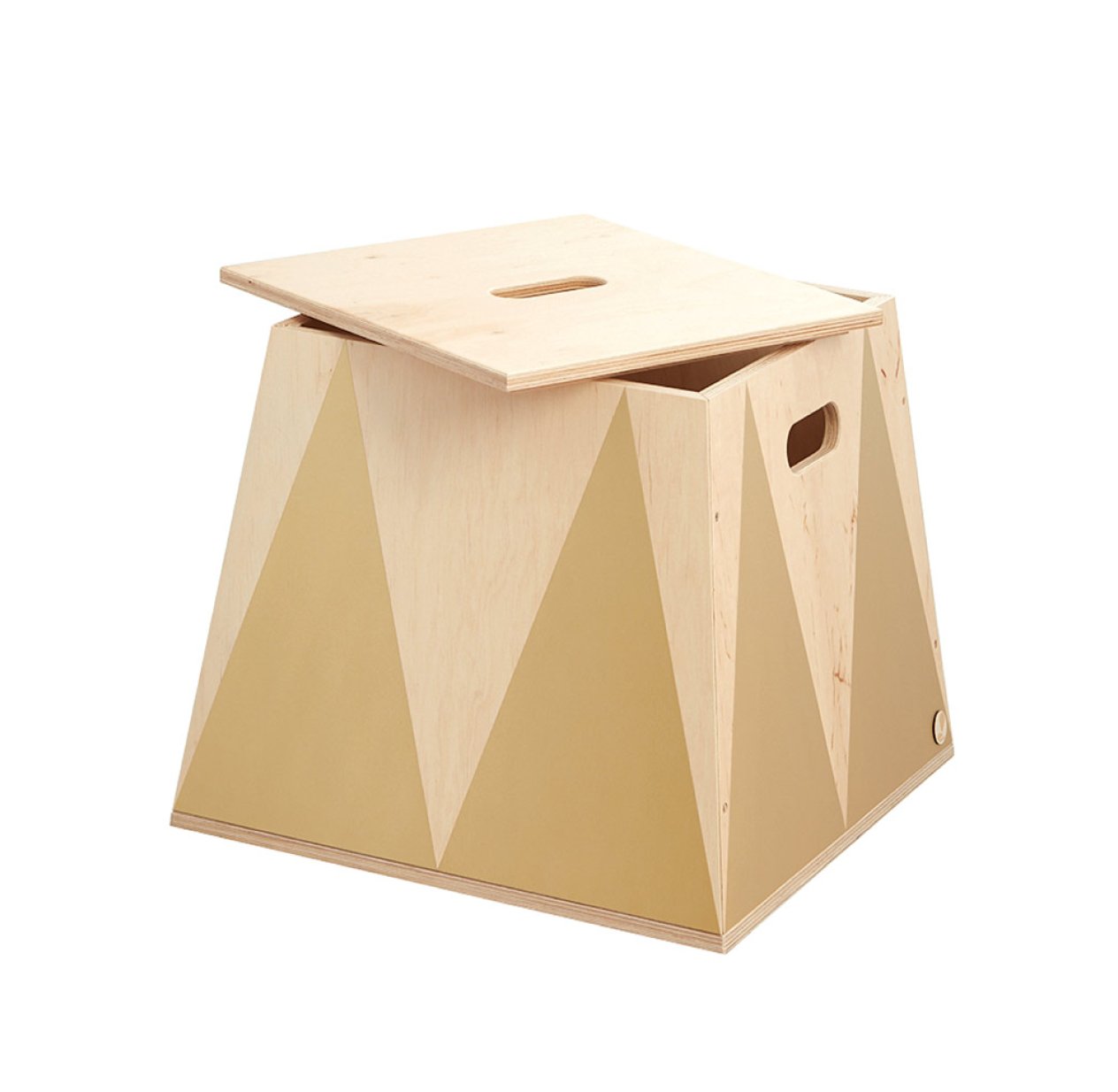 Coffre à Jouets Roll Up - Doré