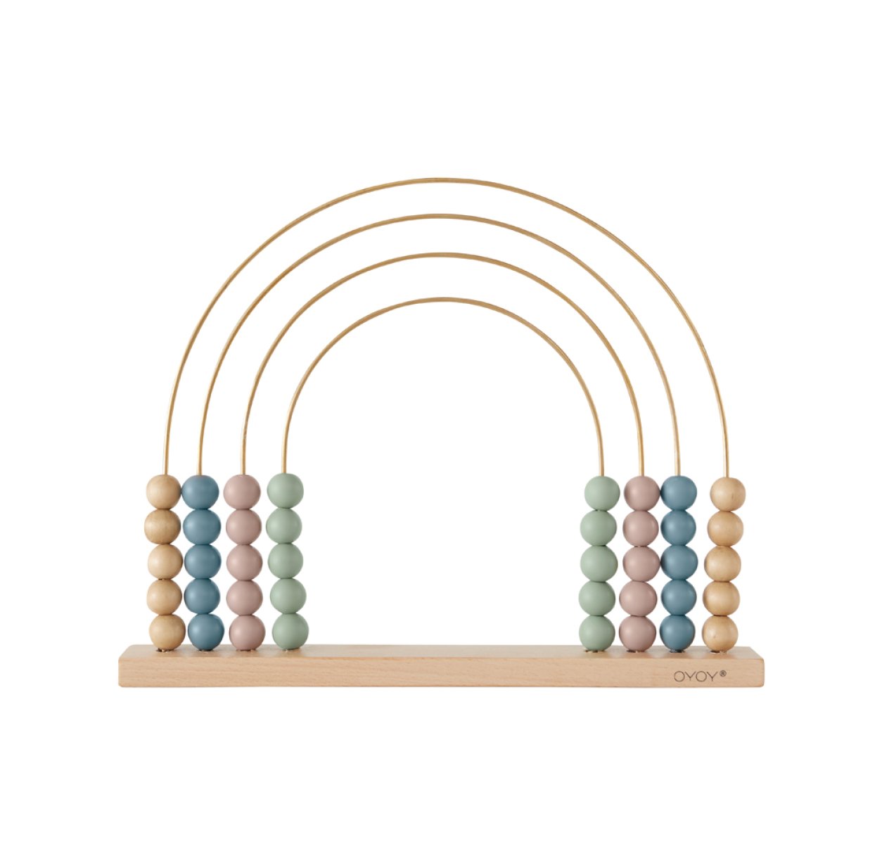 Boulier abaque arc-en-ciel - Multicolore