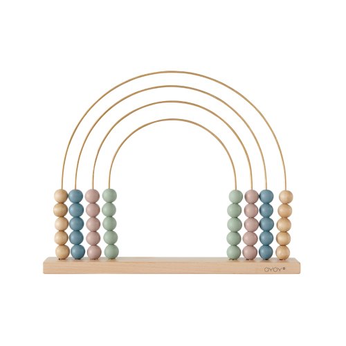 Boulier abaque arc-en-ciel - Multicolore