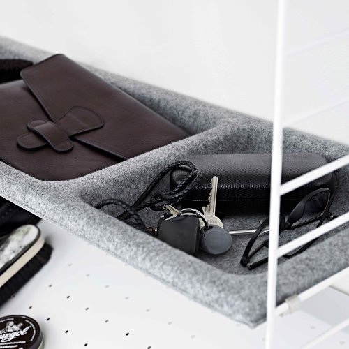 Etagère Bowl 78 x 30 cm - Gris clair