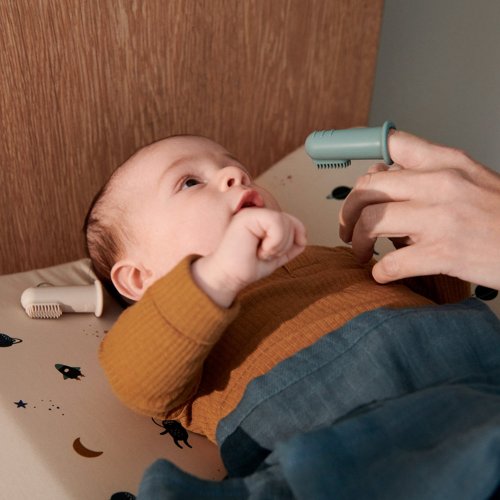 Brosses à Dents Bébé Doigt Simon - Peppermint Mix