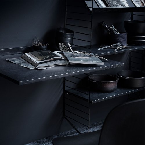 Bureau mural évolutif - Noir