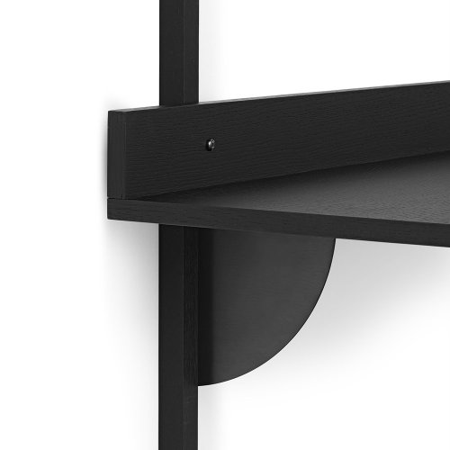 Bureau mural Sector - Noir