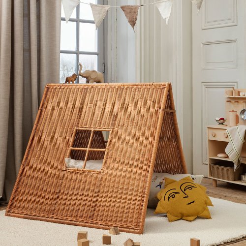 Tente Cabane en rotin