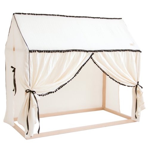 Maison cabane Charlotte pompon - Naturel