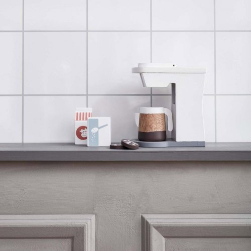 Cafetière en bois