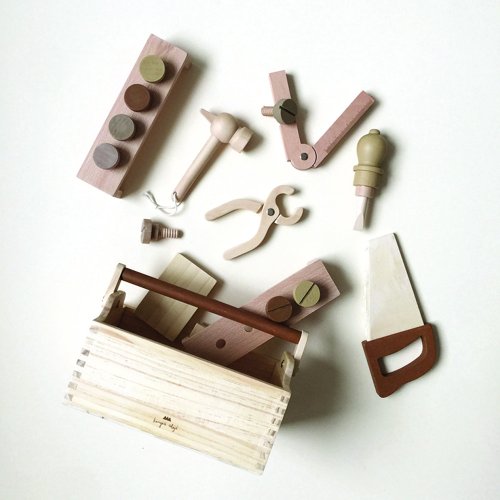 Caisse à outils en bois