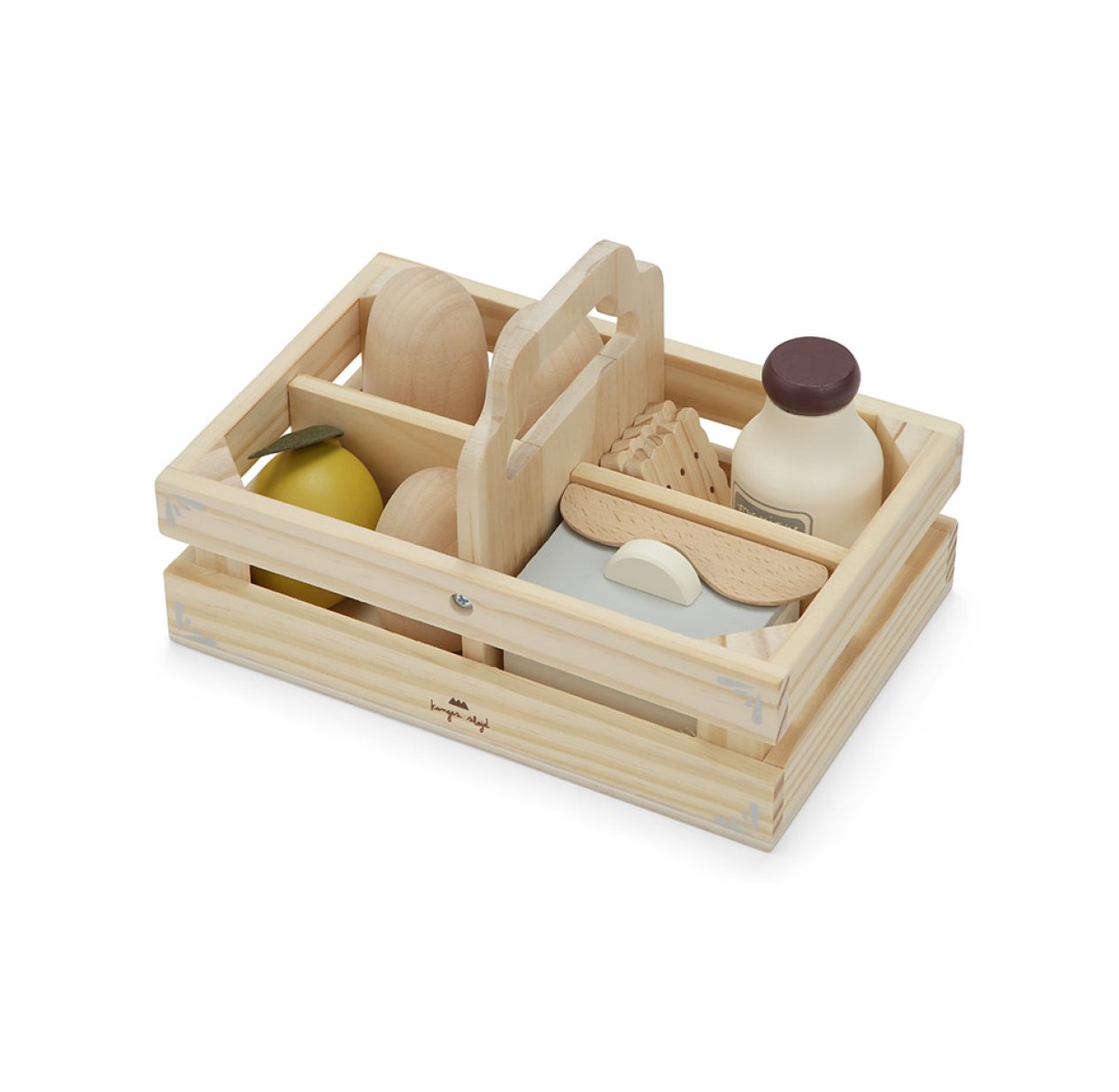 Caisse à provisions en bois