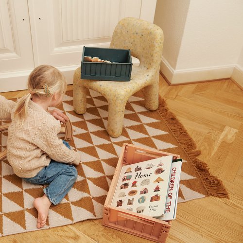 Caisse pliable Weston L - Bleu