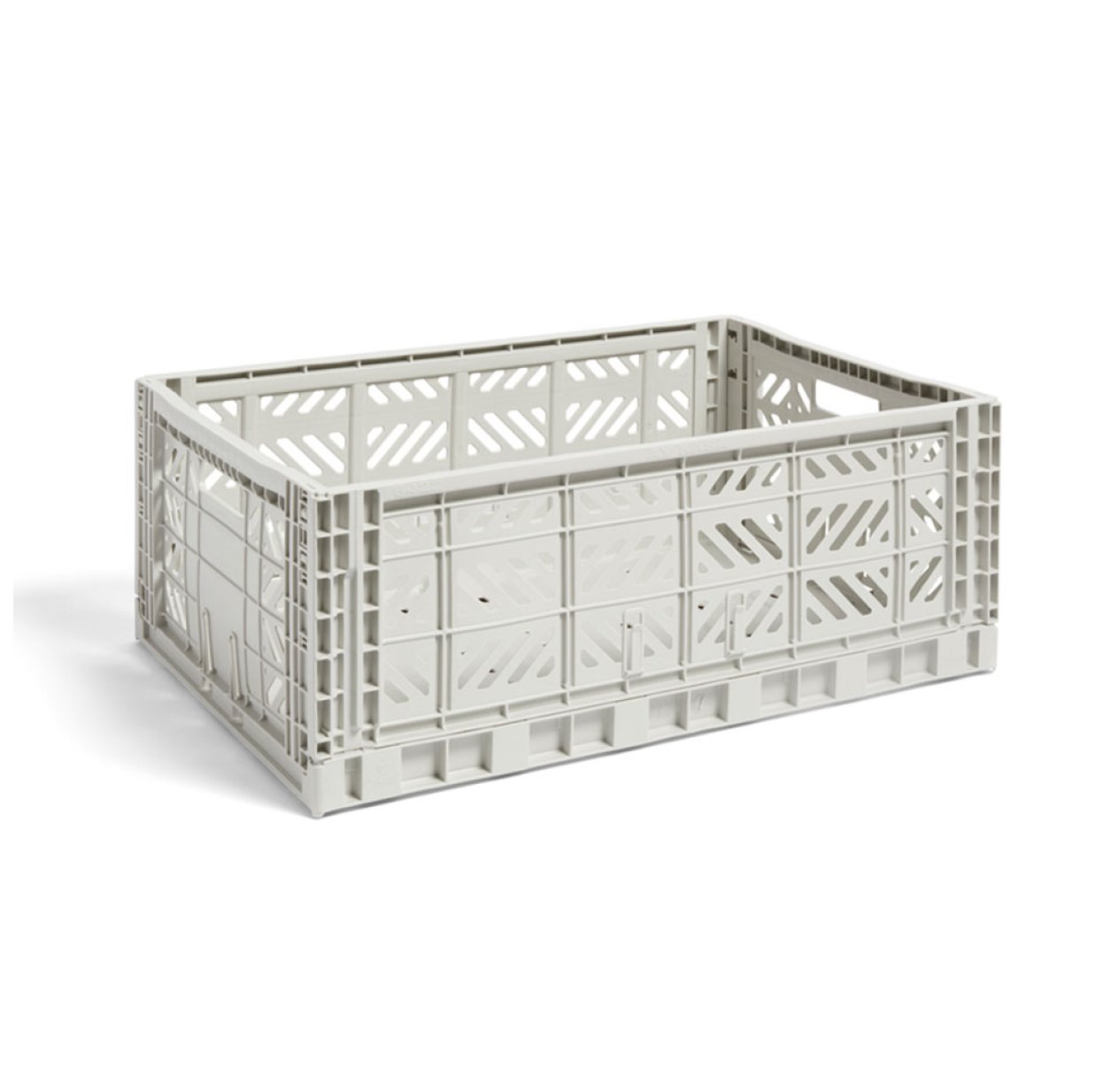 Caisse pliable Aykasa L - Gris clair