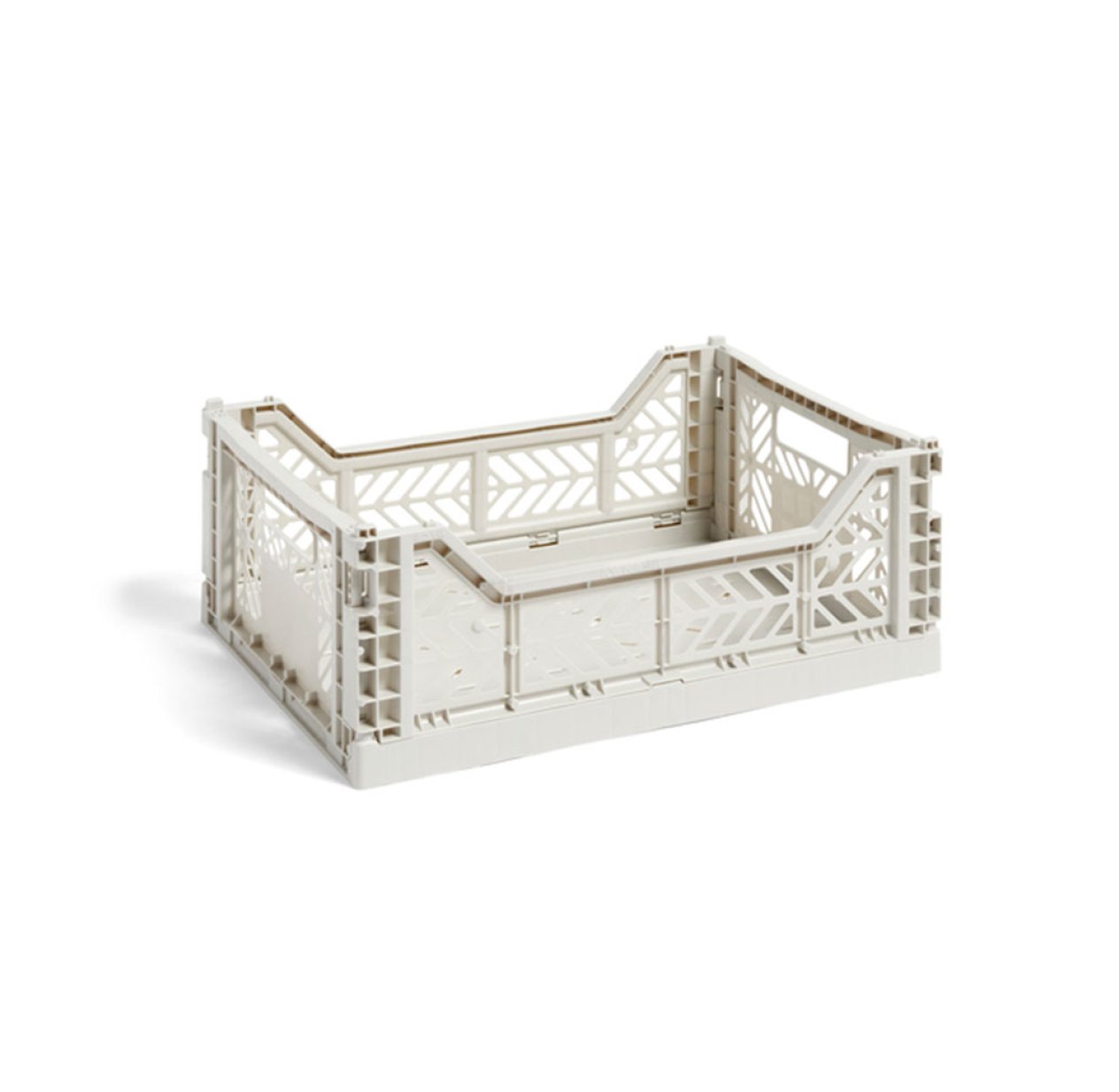 Caisse pliable Aykasa M - Gris clair