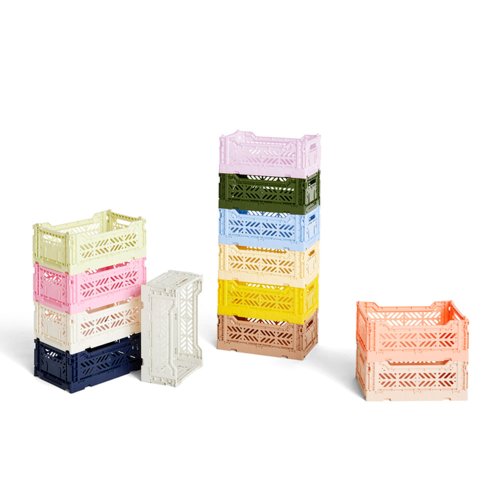 Caisse pliable Aykasa S - Jaune pâle