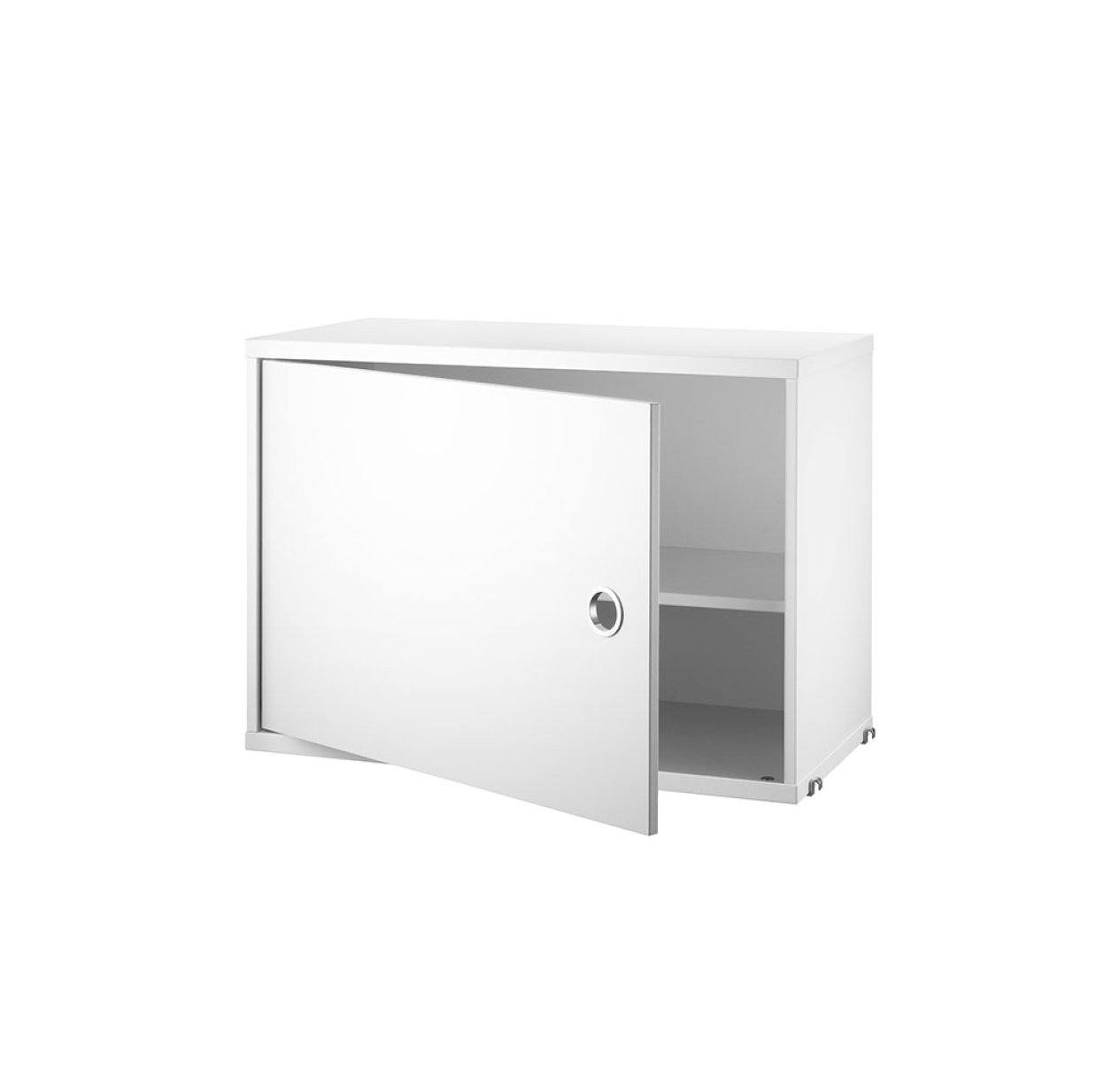 Caisson 1 porte 58 x 30 cm - Blanc