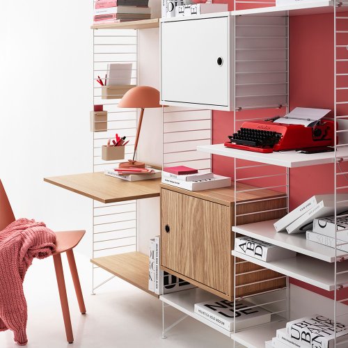 Caisson 1 porte 58 x 30 cm - Chêne