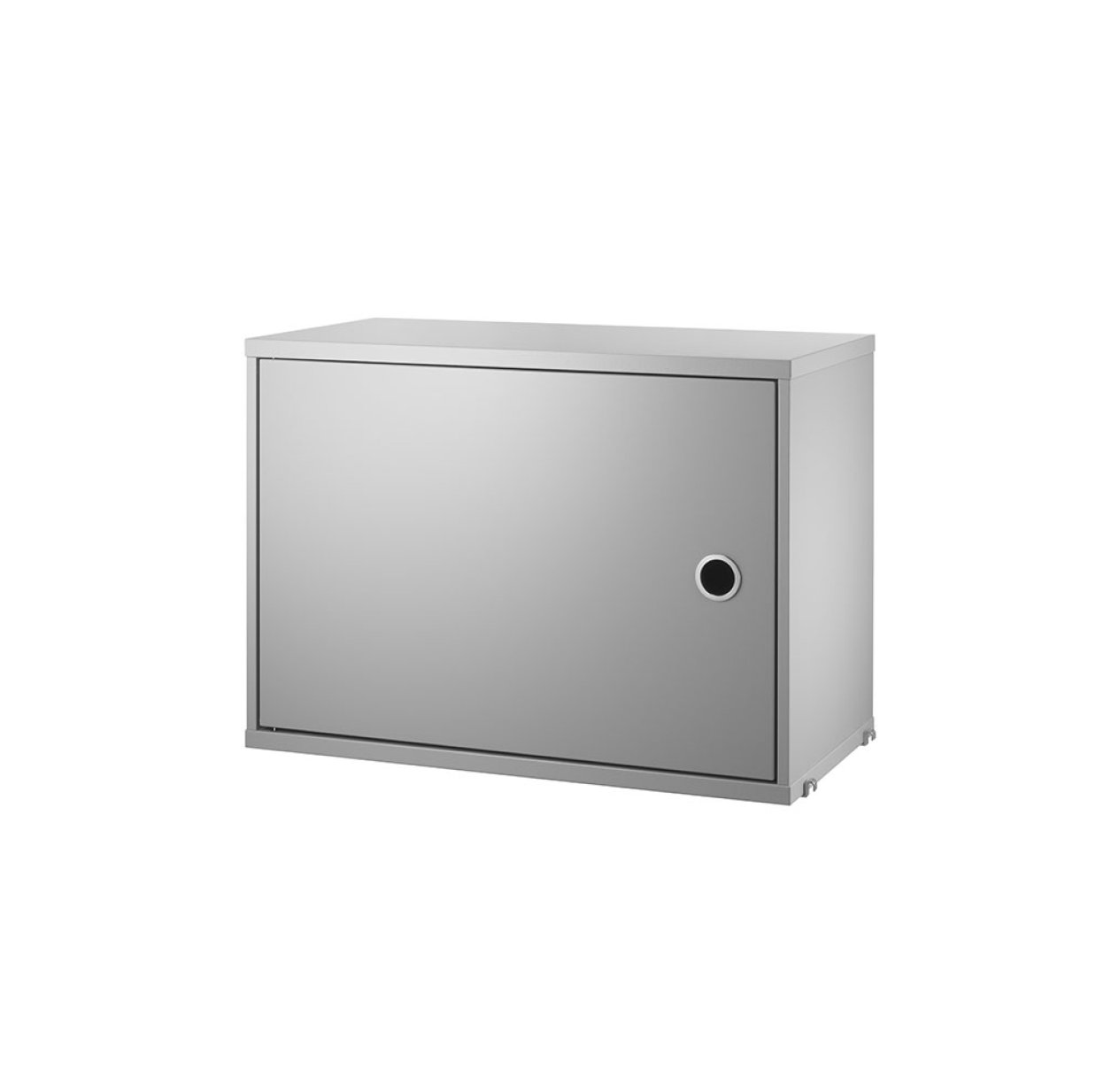 Caisson 1 porte 58 x 30 cm - Gris
