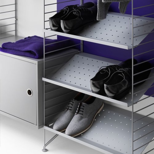 Caisson 1 porte 58 x 30 cm - Gris