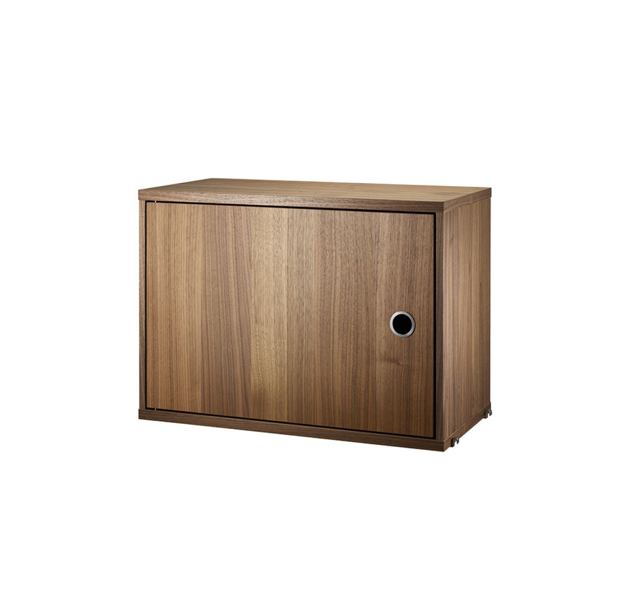 Caisson 1 porte 58 x 30 cm - Noyer