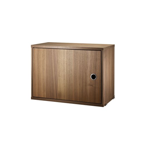 Caisson 1 porte 58 x 30 cm - Noyer