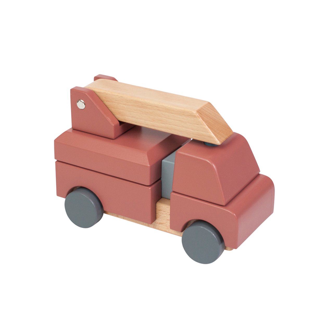 Camion Pompier en bois