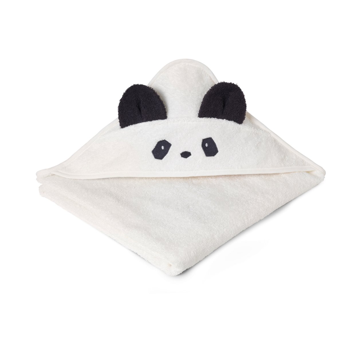 Kapuzenbadetuch Albert Panda creme de la creme