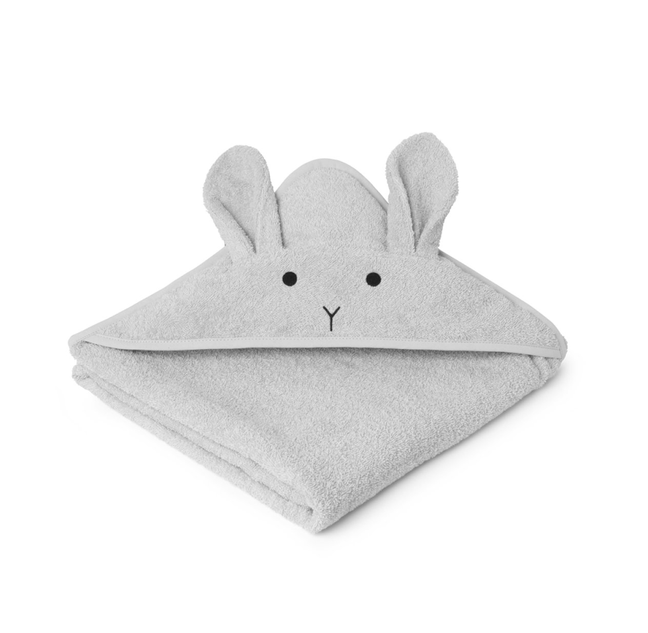 Cape de bain Lapin Augusta - Gris éléphant