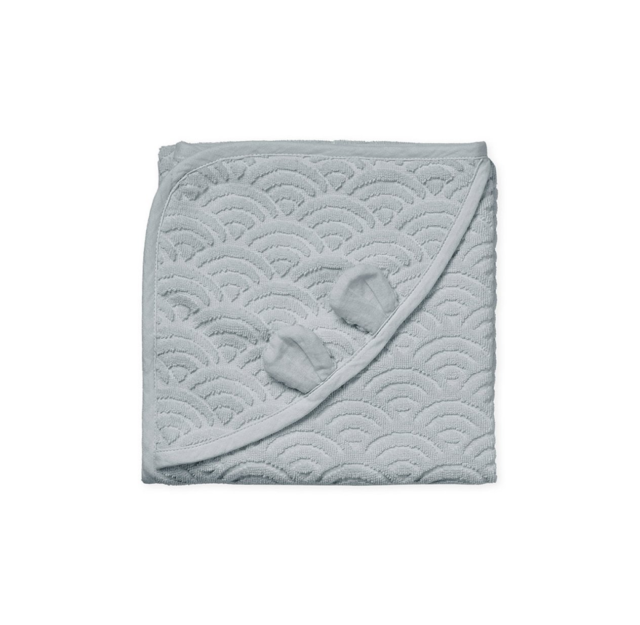 Cape de Bain Bébé Ours - Gris