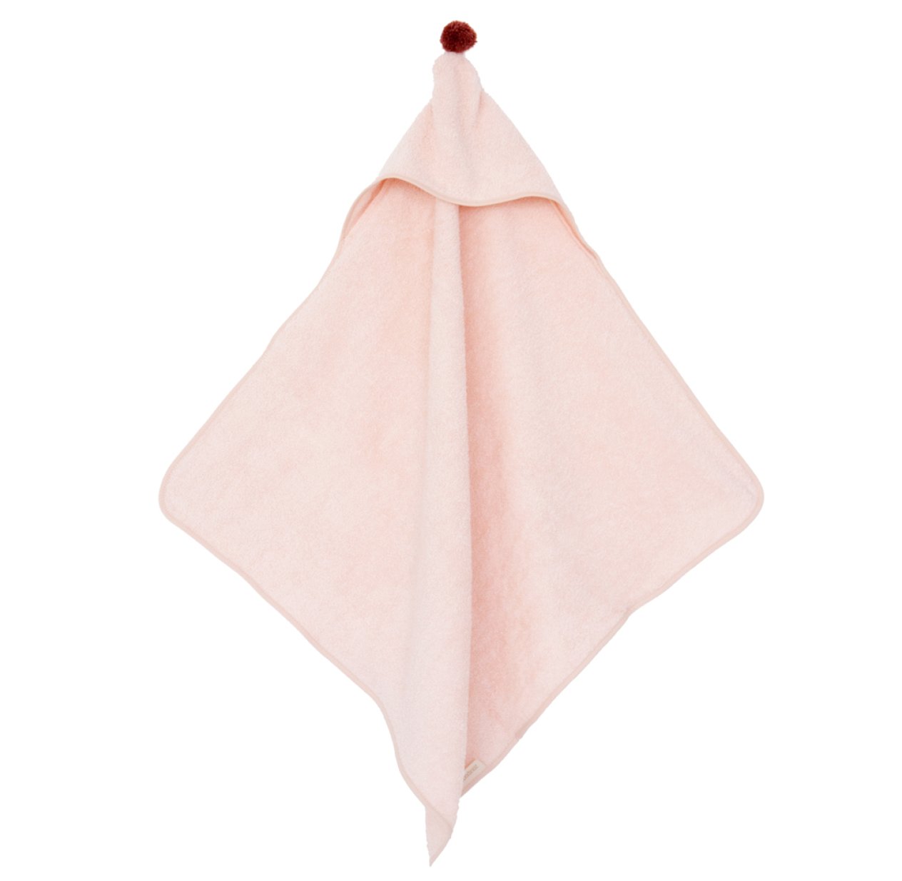 Cape de bain bébé So Cute - Rose pâle