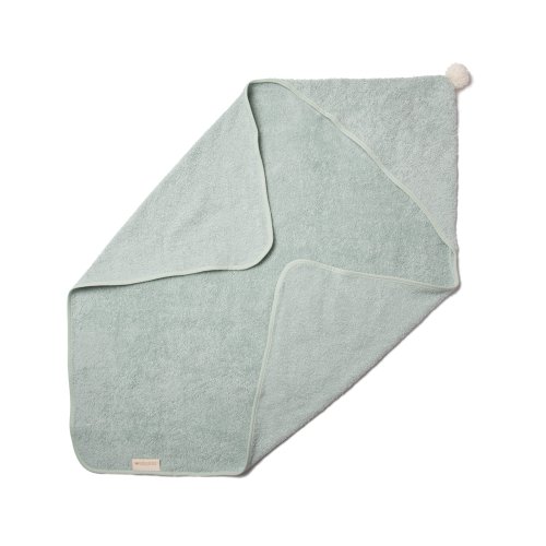 Cape de bain bébé So Cute - Vert pâle