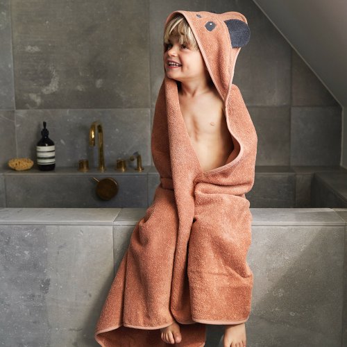 Cape de bain Panda Augusta - Kaki