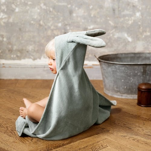 Cape de Bain Lapin - Vert Minéral