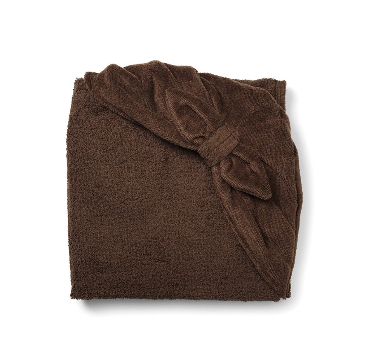 Cape de Bain Noeud - Chocolat