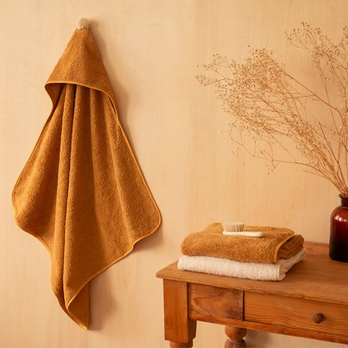 Cape de bain bébé So Cute - Caramel