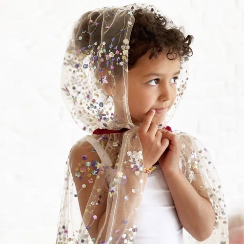 Cape de Fée brodée - Multicolore