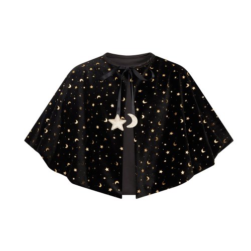 Cape de Sorcière Magique en Velours