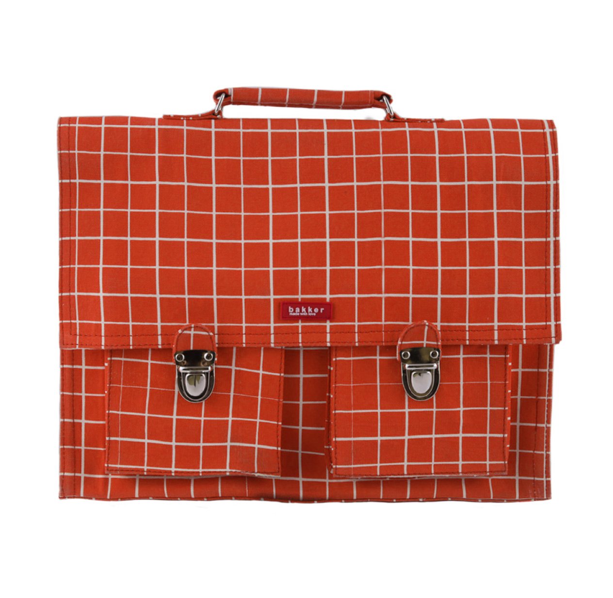 Cartable Kotak Red - Orange