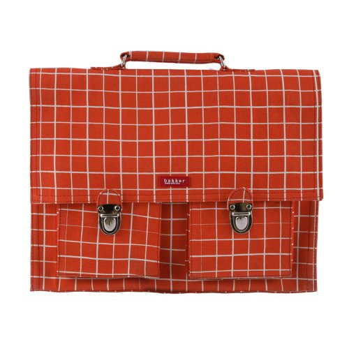 Cartable Kotak Red - Orange